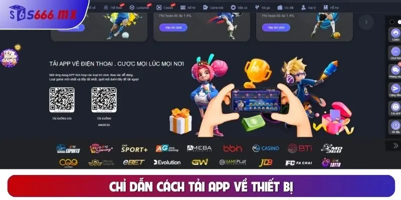 Chỉ dẫn cách tải app về thiết bị